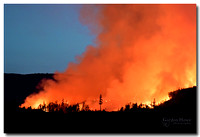 Hayes Mountain Fire, Ladysmith, BC