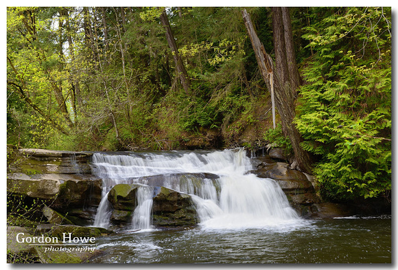 Millstone River Falls 2, Vancouver Island, BC, Canada
