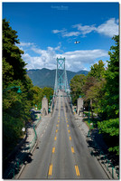 The LionsGate Bridge, Vancouver, BC