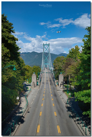 The LionsGate Bridge, Vancouver, BC