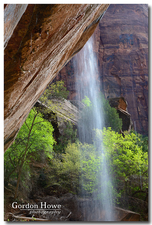 Lower Emerald Pool Falls 1, Zion National Park