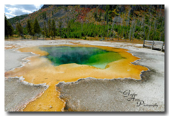 Emerald Pool, Black Sand Basin, Yellowstone National Park 1